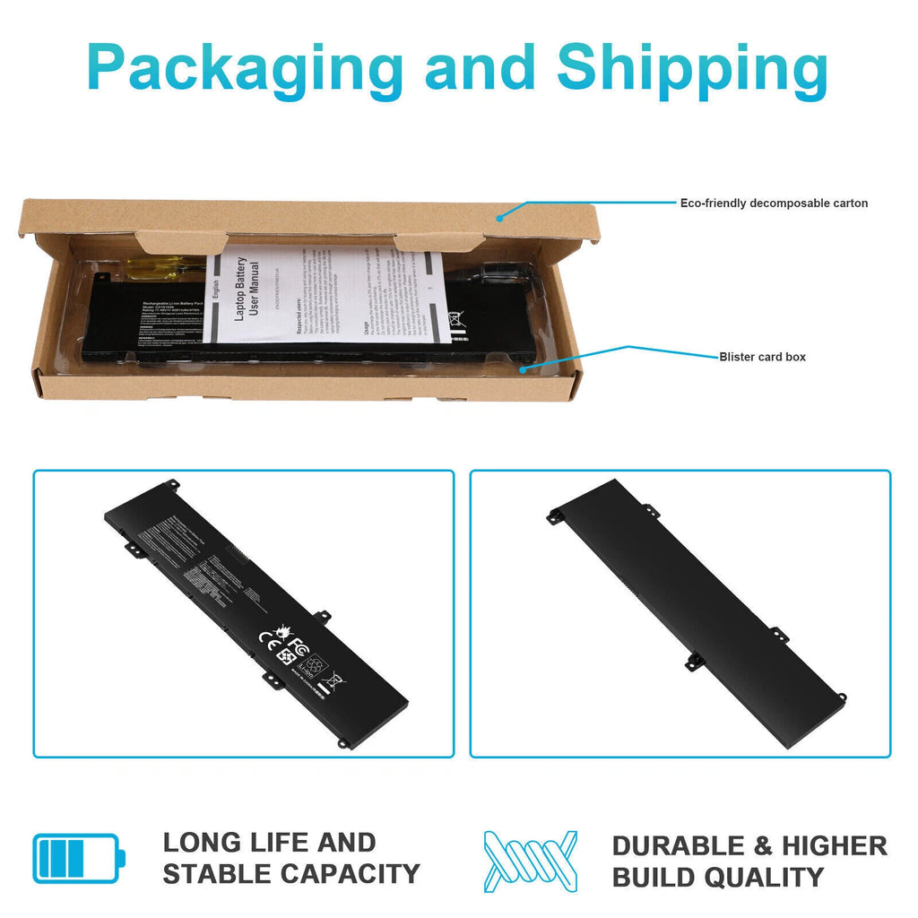 ??Replace C31N1636 Battery For Asus VivoBook Pro 15 N580VD N580GD N580VN X580VN
