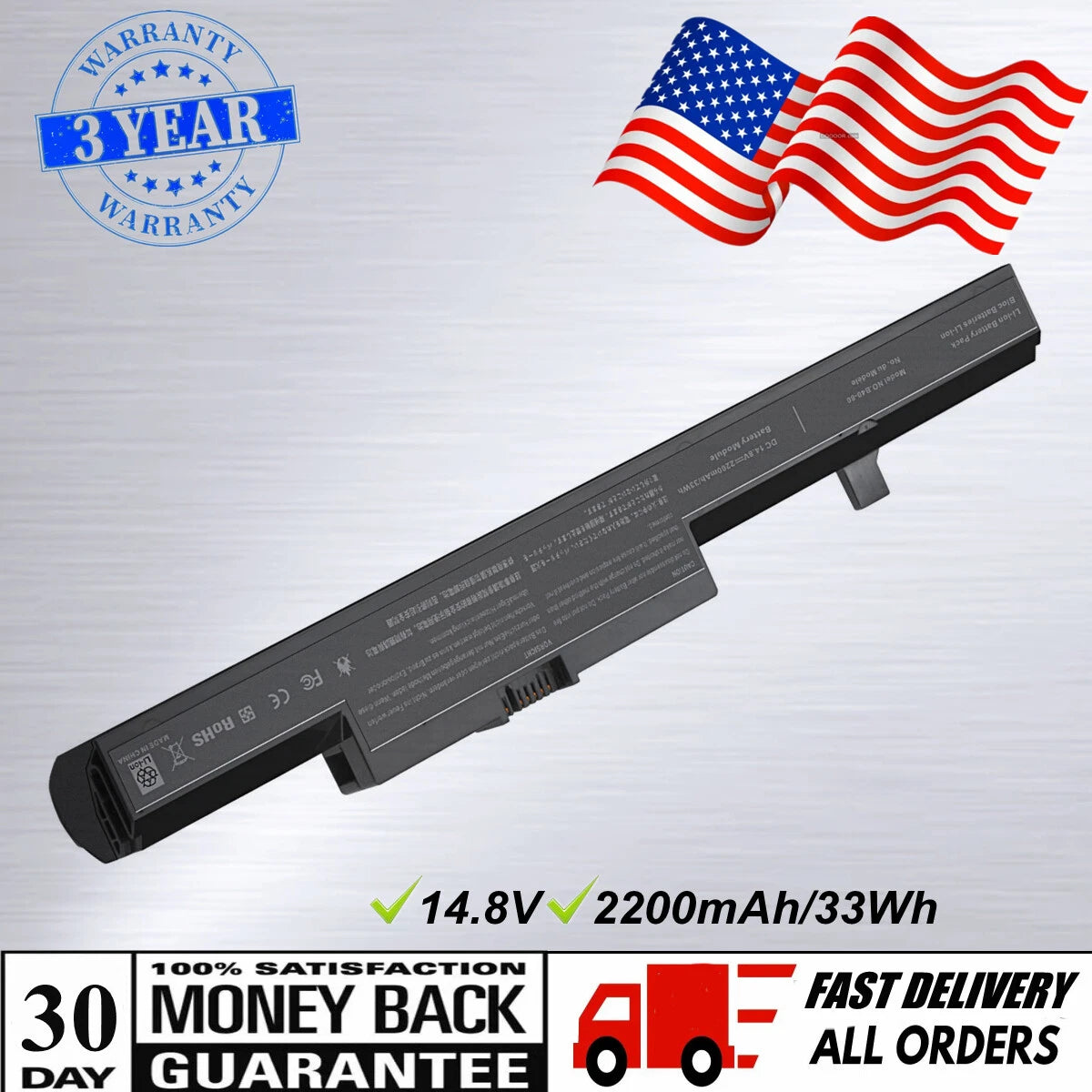 New L13M4A01 Battery For Lenovo B50-70 B40-70 B50-30 B50-45 B40-30 B50-80 B40-80