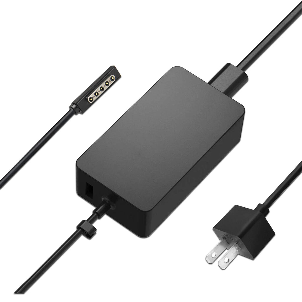 For Microsoft Power Cord for Surface, 2, Pro & Pro 2 - 48W AC Charger Adapter