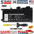 ? 1FKCC Battery For Dell Latitude 7200 7210 2-IN-1 KWWW4 D9J00 9NTKM T04J Series