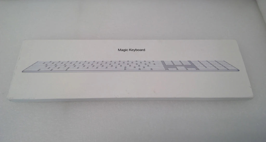 Open Box Apple A1843 Magic Keyboard with Numeric Keypad Silver MQ052LL/A