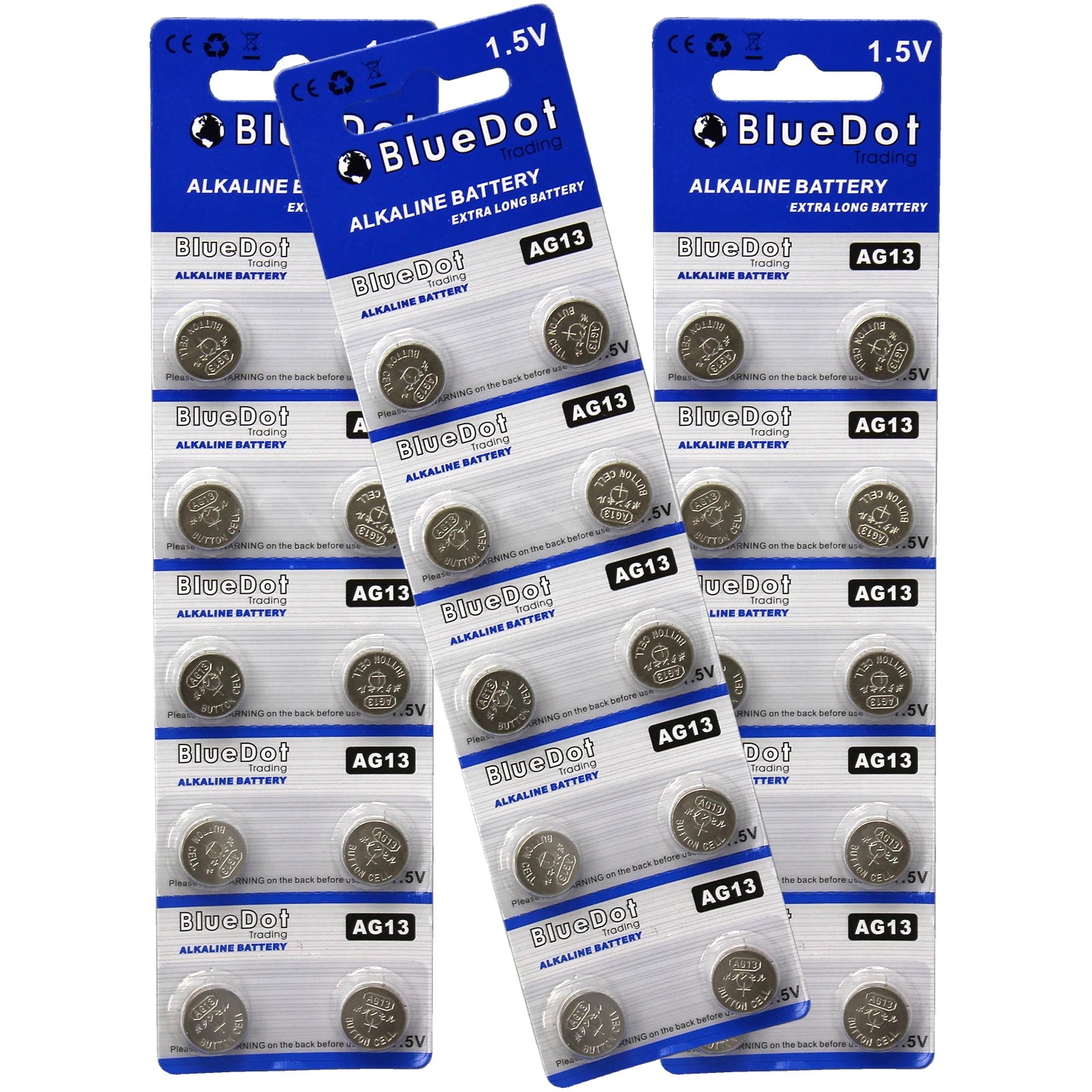 (30) LR44 AG13 357 357A A76 303 L1154 1.5 Volt Alkaline Batteries USA Shipper