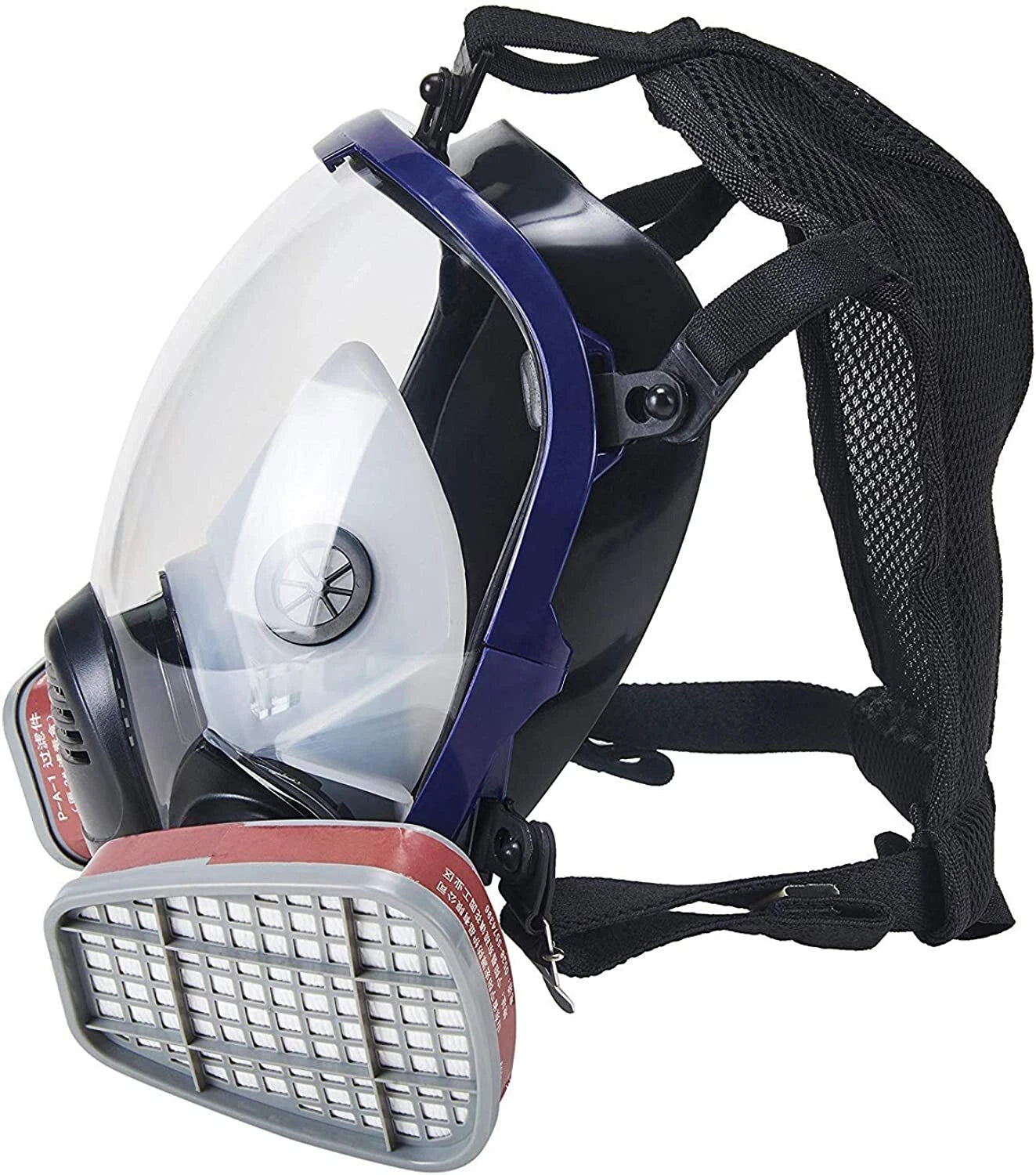 Facepiece Reusable Respirator 15 in 1 Full Face Gas Mask For Painting Spraying