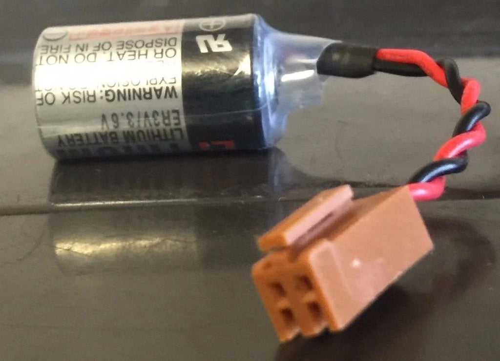 Brand New Toshiba ER3V Battery for PLC CPU Module Industrial Computer with plug