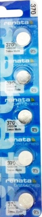 370 RENATA SR920W (10 piece) D370 Watch Battery Free Shipping Authorized Seller