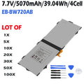 LOT EB-BW720ABA Battery For Samsung Chromebook 4 11.6" XE310XBA-K02US 310XBA-K01