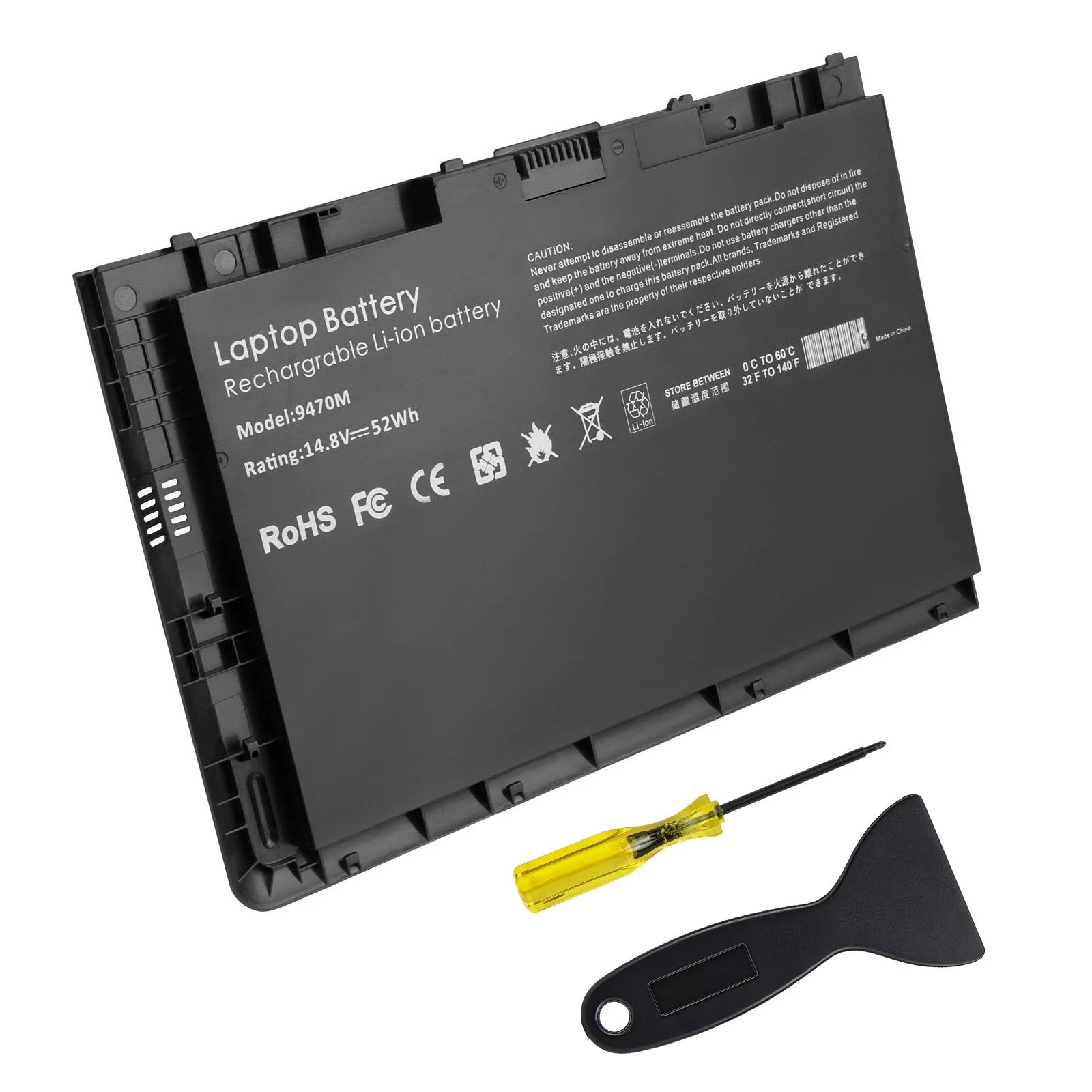 BT04XL BA06XL Battery For HP EliteBook Folio 9470 9470M Ultrabook 687517-171 New
