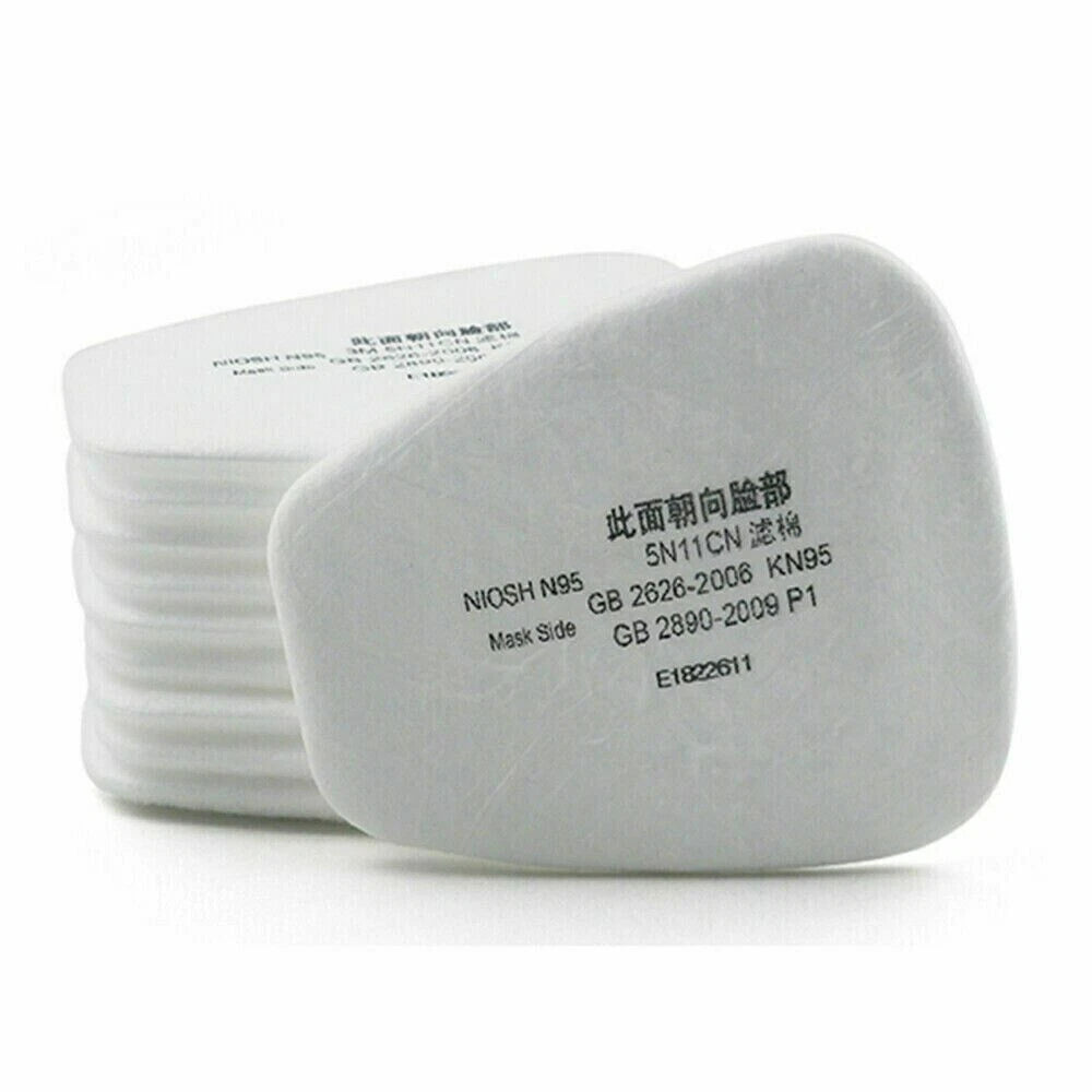 2x6001CN Filter Cartridge+2x 501 Cover+10x 5N11 Cotton Filter for 6200 6800 7502