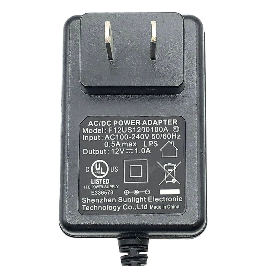NEW Genuine Shenzhen F12US1200100A AC/DC Adapter 12V 1A 12W Power Supply