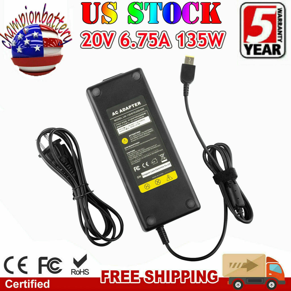 135W Power Adapter Charger For Lenovo ideapad L340-15IRH L340-17IRH 700-15ISK