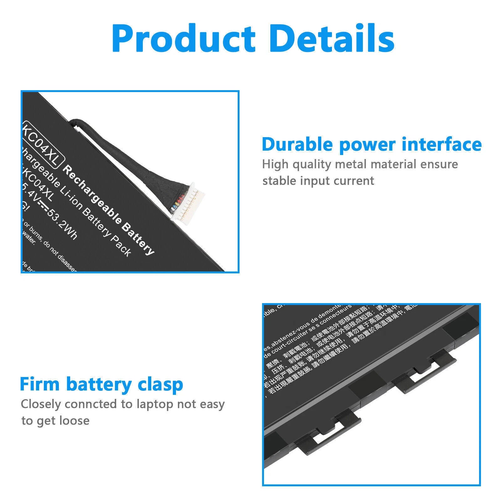 KC04XL Battery For HP Envy X360 13-AG 13-AH 13-AR 13T-AQ 13-AQ Series 53.2Wh US