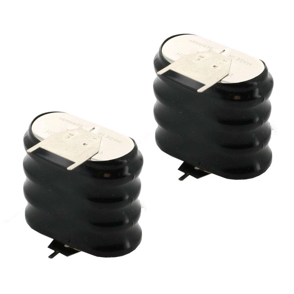 2x Exell 4/V150H 3 Pin 4.8V 150mAh NiMH Battery 55615304059