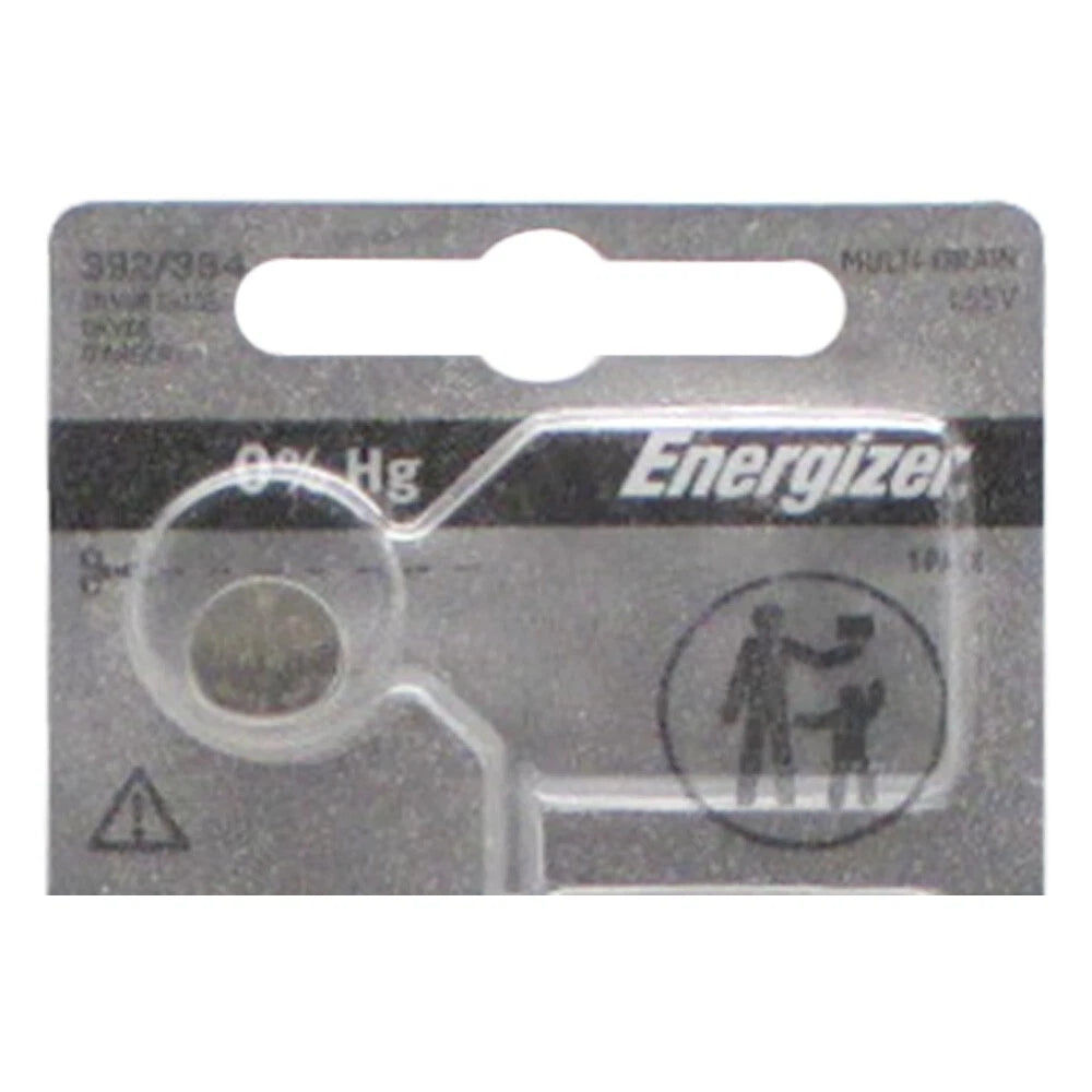 Energizer Battery 392 384 Button Cell Watch 1.55V 15 Pcs (3 x 5)