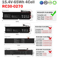 Replace RC30-0270 Battery For Razer Blade 15 2018 2019 RZ09-0270 4ICP5/46/108 US