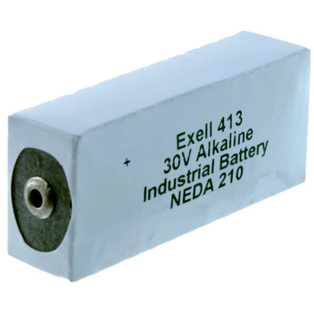 Exell 413A Alkaline 30V Battery NEDA 210 Compatible With 20F20, BLR123 ER413