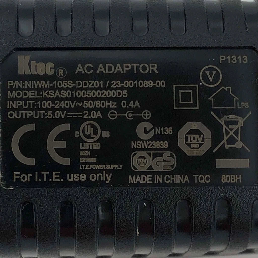 NEW Genuine Ktec Archos KSAS0100500200D5 Power Supply 5V 2A Wall AC Adapter