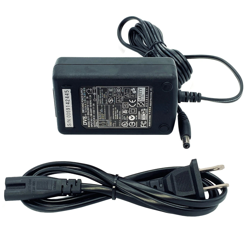 NEW Genuine DVE DSA-0421S-12 2 36 Switching Power Supply Adapter 12V 3A 36W OEM