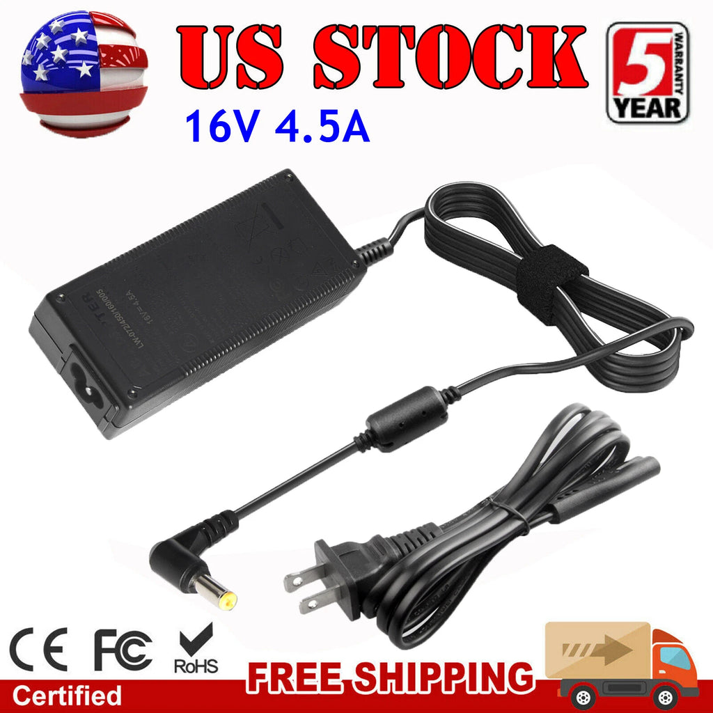 16V AC Adapter Charger Power Supply For Philips Magnavox 15MF605T/17 15" LCD TV