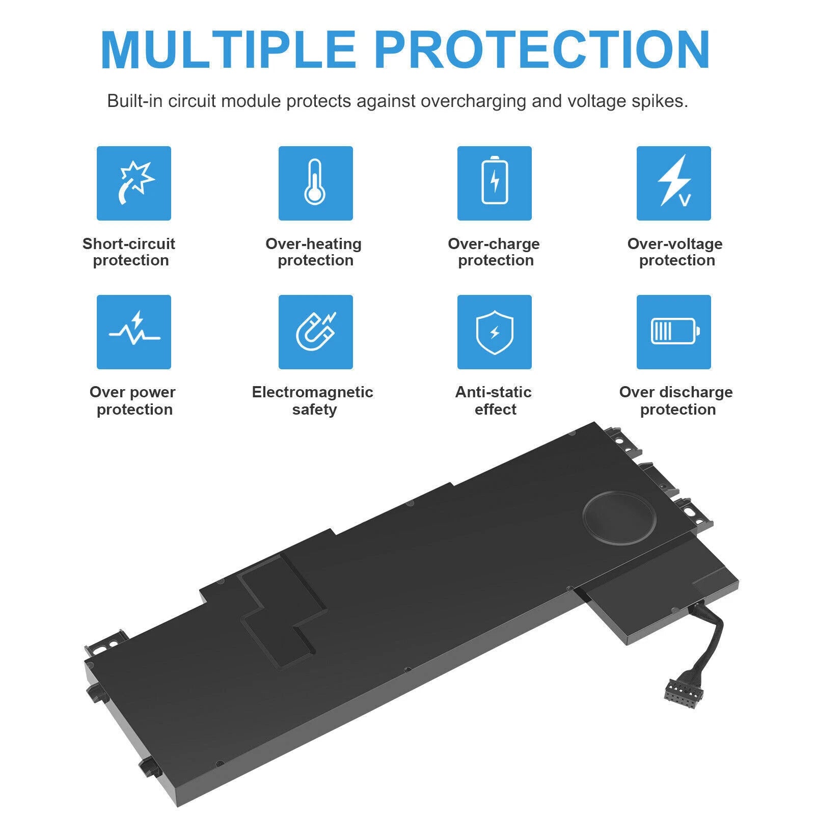 VV09XL VV09090XL Battery for HP ZBook 15 G3 G4 Serie HSTNN-DB7D/-C87C 808452-001