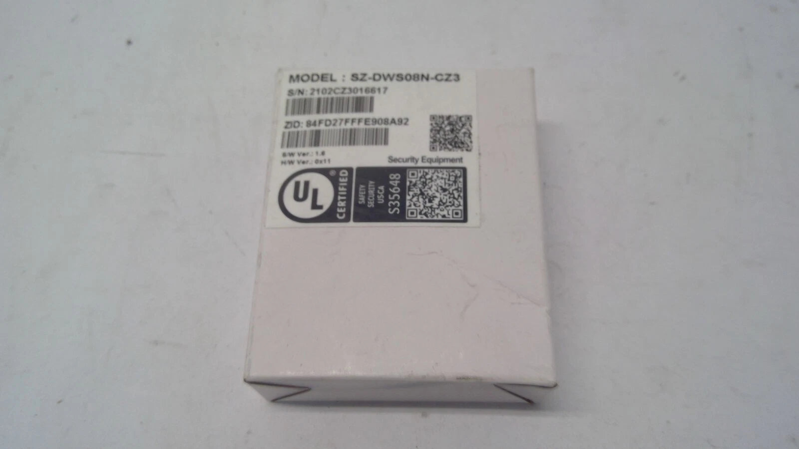 Security Wireless Mini Door Window Contact SZ-DWS08N-CZ3 Zigbee Sercomm NEW