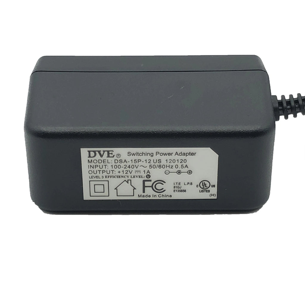 NEW Genuine DVE Wall Power Adapter 12V 1A 12W OEM DSA-0131F-12 MT12-Y120100-A1