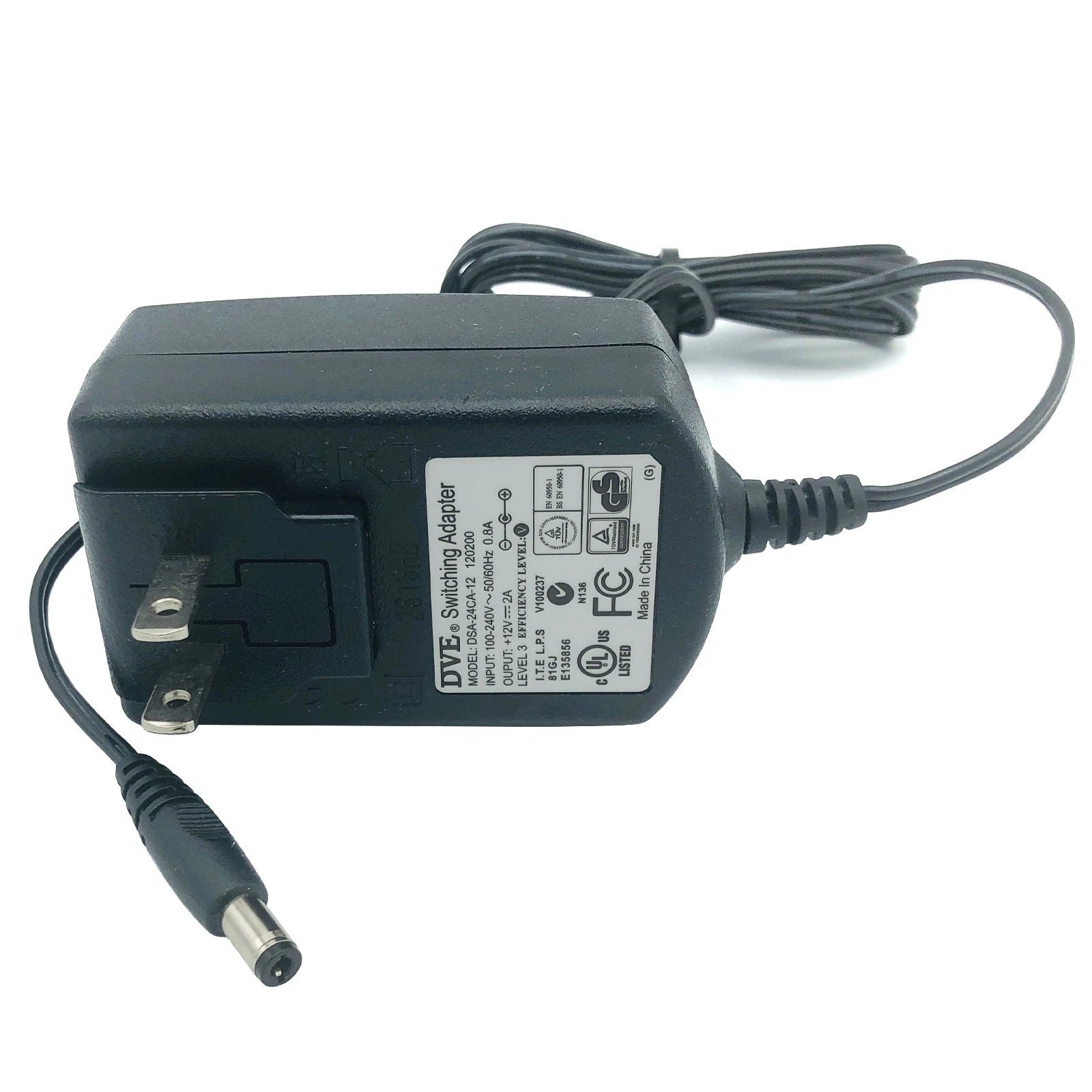 New Genuine DVE DSA-24CA-12 120200 Switching Adapter 12V 2A AC Power Supply