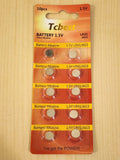 10 pc Tcbest LR41 L736F AG3 V3GA 192 L736 Alkaline 1.5v battery EXPIRE 12/2031