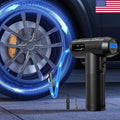 Rechargeable Car Motorcycle Tire Inflator Digital Portable Air Compressor Handle