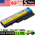 L09S6Y02 Battery for Lenovo V570 G560 B570 IdeaPad Z470 Z560 Z565 Z570 Z575 V360