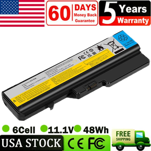 L09S6Y02 Battery for Lenovo V570 G560 B570 IdeaPad Z470 Z560 Z565 Z570 Z575 V360