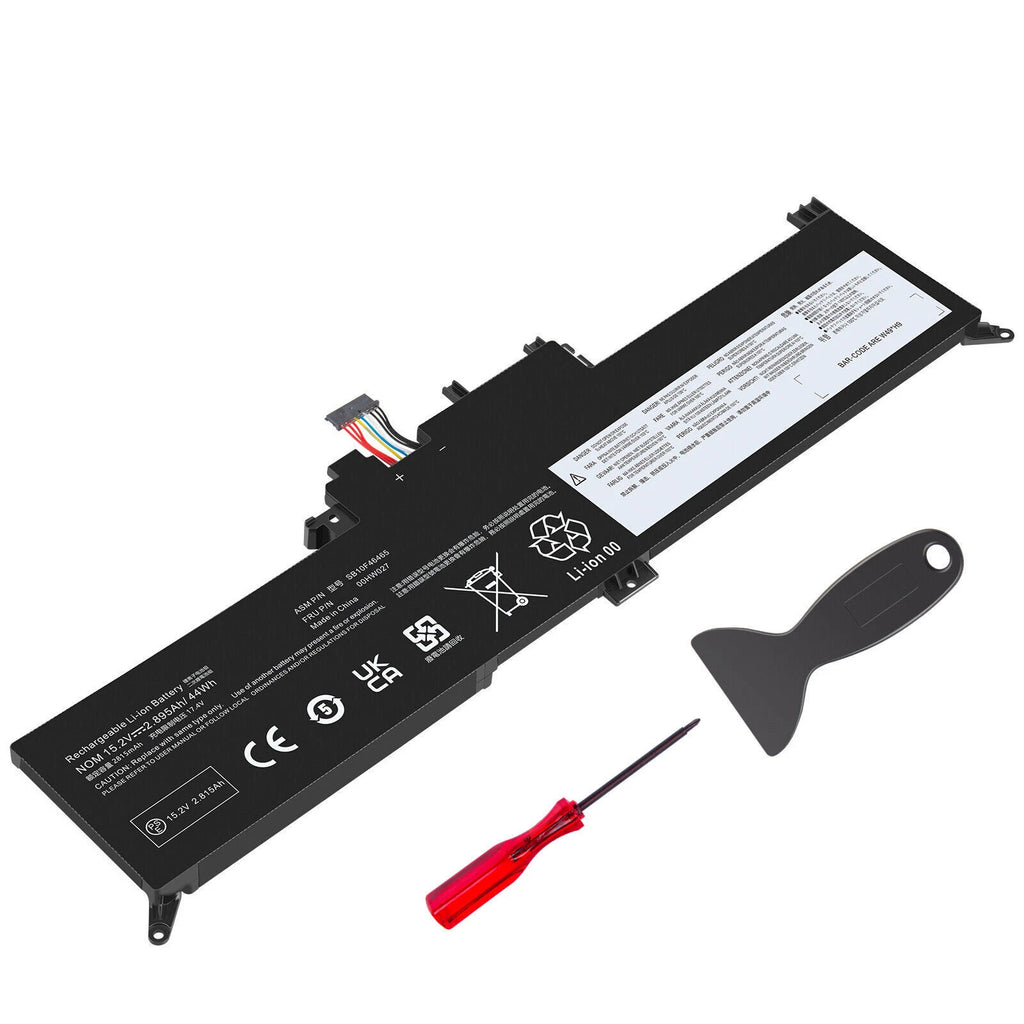 For Lenovo Battery for ThinkPad X380 Yoga, X260 370 X380 01AV432 00HW027 51Wh