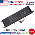 For Asus Battery B21N1329 BAT-ASX453 7.6V 30Wh Laptop X553M X553MA X453 X453MA