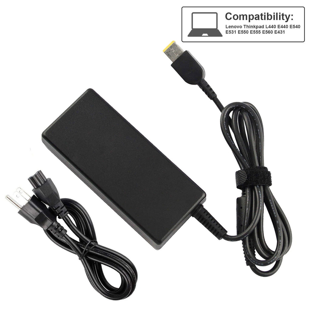 65W AC Adapter Charger For Lenovo Thinkpad T440 T450 T540P L470 L460 L440 Series