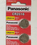 2 x PANASONIC CR 2016 CR2016 ECR2016 LITHIUM COIN CELL Button Battery Exp 2025