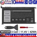 WDX0R Battery for Dell Latitude 3180 3190 3379 3380 3390 Vostro 14 5468 15 5568