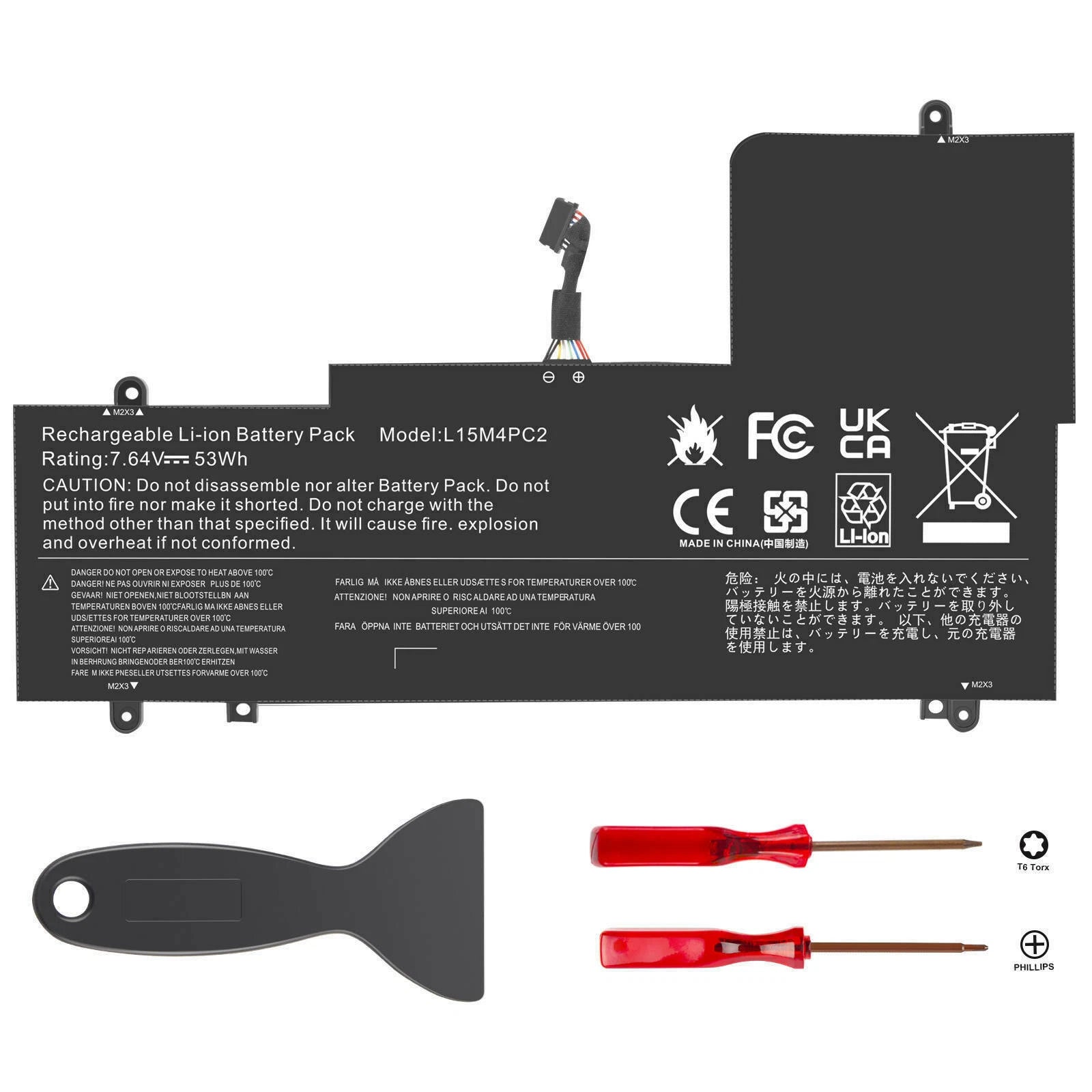 L15M4PC2 Battery For Lenovo Ideapad Yoga 710-14IKB 710-14ISK 710-15IKB 710-151KB