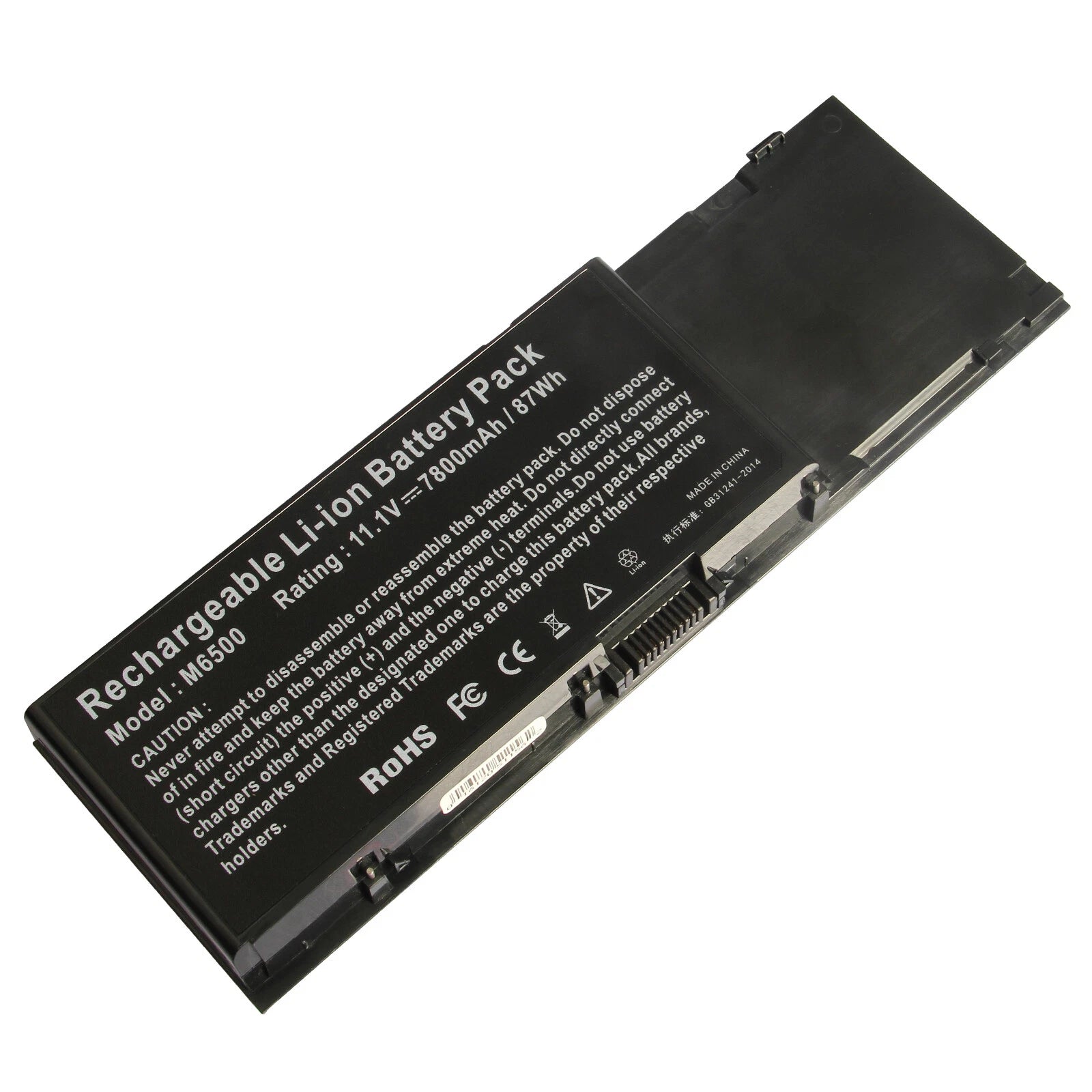 9CELL BATTERY FOR DELL PRECISION M6400 M6500 C565C 8M039 F678F DW554 P267P 7.8AH