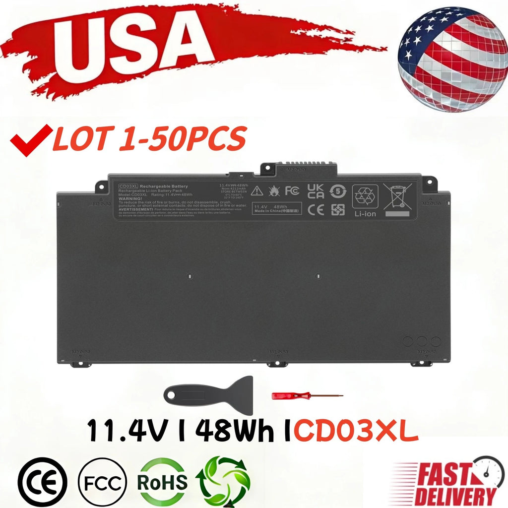 ?LOT CD03XL Battery For HP ProBook 640 645 650 G4 G5 650 G7 HSTNN-UB7K US