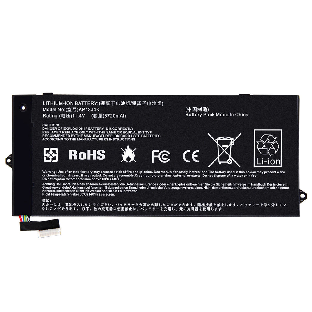 AP13J3K/AP13J4K Battery for Acer Chromebook 11.6" C720 C740 C720-2848 2.5CM