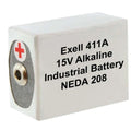 Exell Battery 411A Compatible With Battery For Eveready 10F20 B121 BLR121