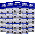 50 BlueDot AG9 394A 394 SR936SW LR936 LR45 SR45 SR93 Alkaline Watch Battery USA