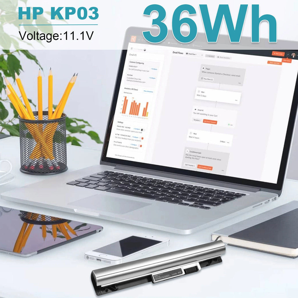KP03 Battery for HP Pavilion ToouchSmart 11 HSTNN-DB5P HSTNN-YB5P 729892-001 New