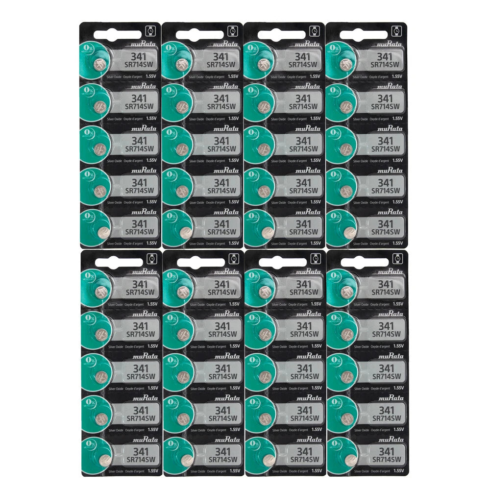 Murata 341 - SR714SW Button Cell Battery 40 Pack