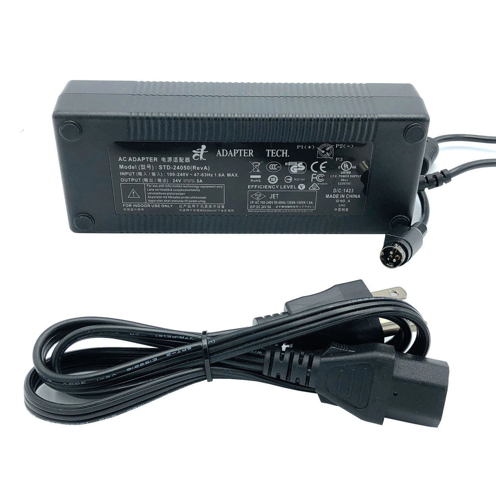 NEW Genuine AC Adapter Adapter Tech AC Adapter STD-24050 Power Supply 24V 5A