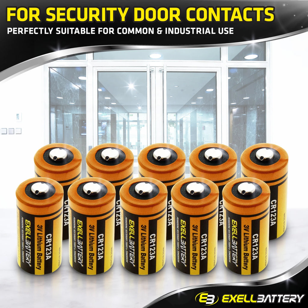 3.0V 1700mAh CR123A Lithium Battery Compatible with DL123A EL123AP SF123A 5018LC