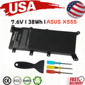 C21N1347 Battery For ASUS Fit:X555L A555L F555L VM510L VM590L K555L 2ICP4/63/134