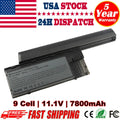 7800mAh Battery For Dell Latitude D830N D631 D620 D630 RD301 PC764 TC030 TD175