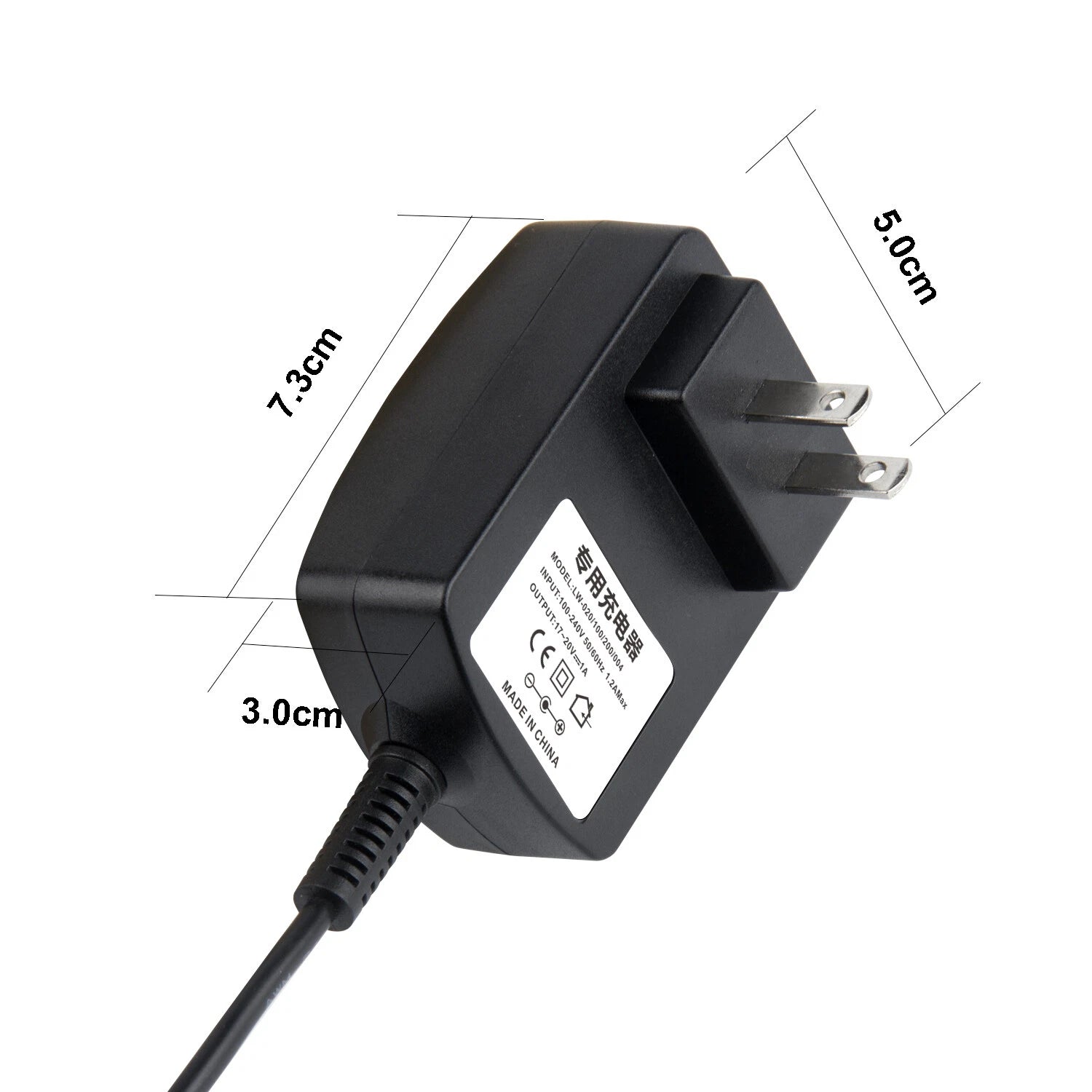AC/DC Adapter Charger Power Cord For Bose Soundlink I, II, III, 17-20V Speaker