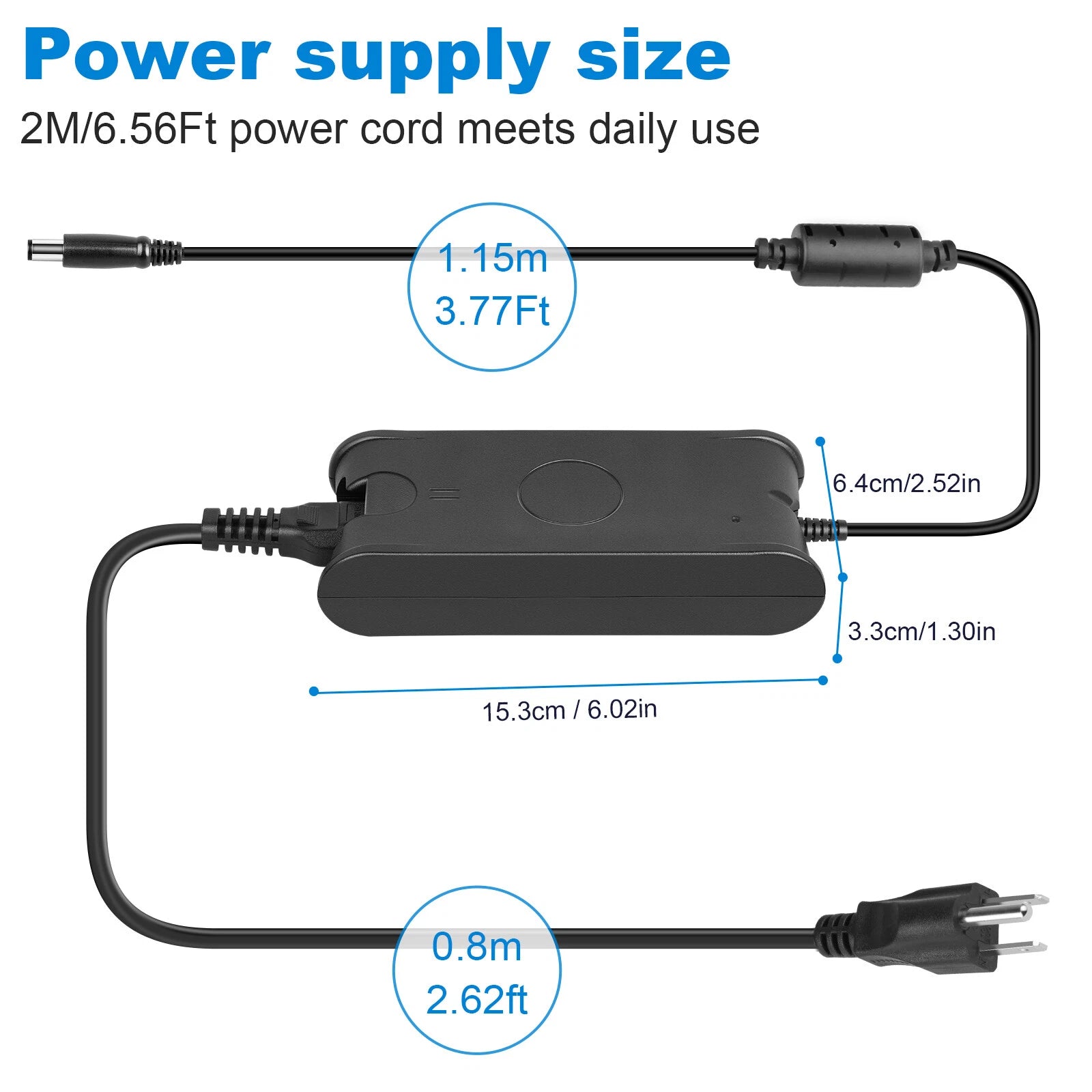 19.5V 4.62A 90W AC Adapter Charger for Dell Latitude E6400 E5500 E6500 D620 D800