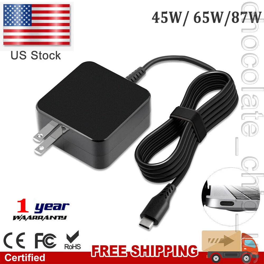 USB C Type C Charger Adapter Power Supply for MacBook Pro 12" 13" 15" after 2016